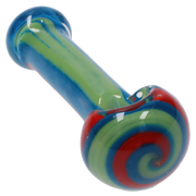 Valiant 3-inch Glass Multi-Colour Dots Hand Pipe