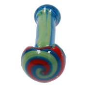 Valiant 3-inch Glass Multi-Colour Dots Hand Pipe