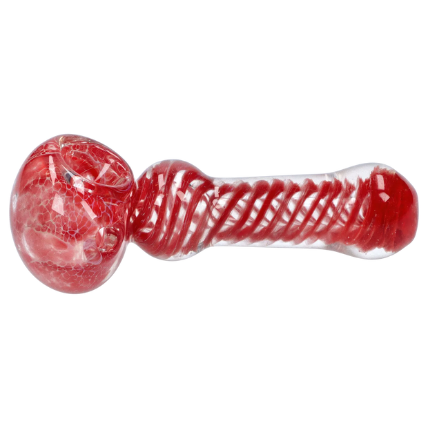 Valiant 3-inch Glass Swirl w/ Fume Hand Pipe