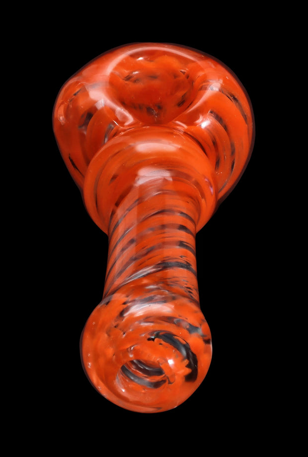 Valiant 3-inch Glass Swirl w/ Fume Hand Pipe