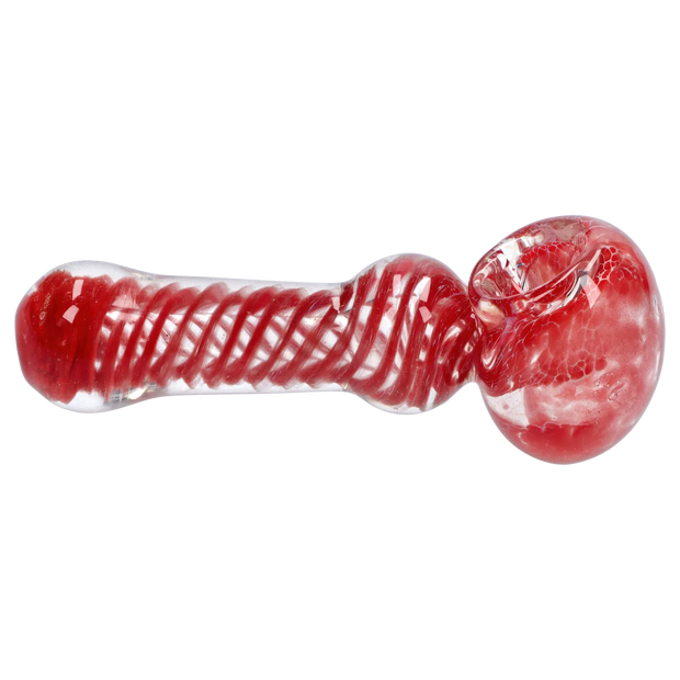 Valiant 3-inch Glass Swirl w/ Fume Hand Pipe