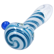 Valiant 3-inch Glass w/ Marble Hand Pipe