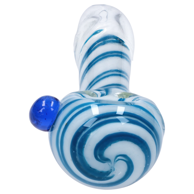 Valiant 3-inch Glass w/ Marble Hand Pipe