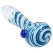 Valiant 3-inch Glass w/ Marble Hand Pipe