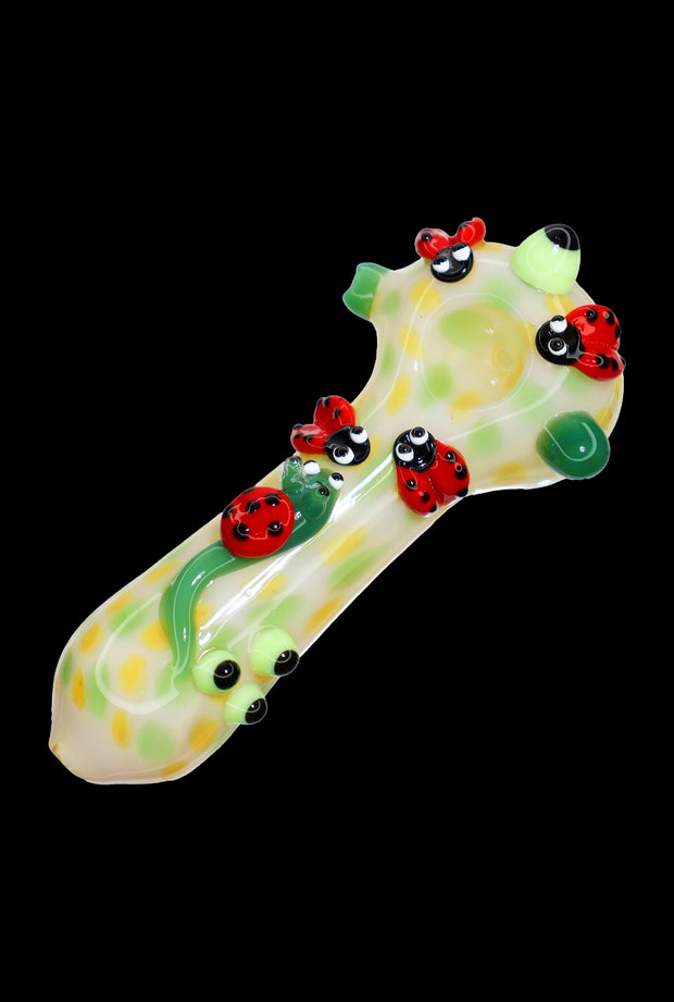 Valiant Fancy Ladybug and Snail Spoon Pipe - 6 in.