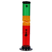 JM Plastics Irie Twist with Pull Slide Acrylic Water Pipe