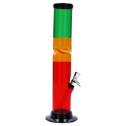 JM Plastics Irie Twist with Pull Slide Acrylic Water Pipe