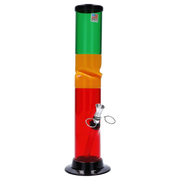 JM Plastics Irie Twist with Pull Slide Acrylic Water Pipe
