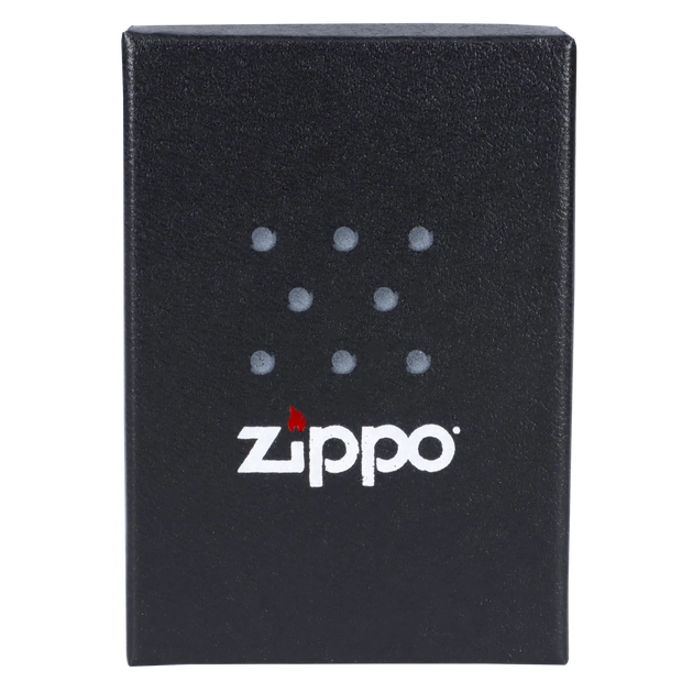 Queen of Bud Black Obsidian Mosaic Zippo