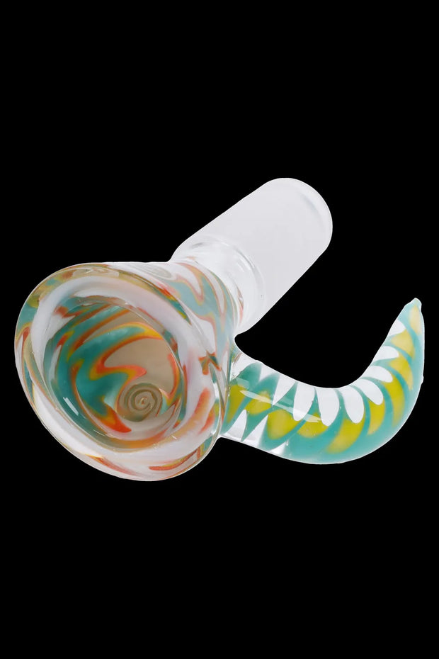 Valiant Wig Wag  Bowl with Spiky Horn - Male 14mm