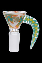 Valiant Wig Wag  Bowl with Spiky Horn - Male 14mm