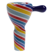 Valiant Solid Color Bowl with Dabber Horn - Male 14mm