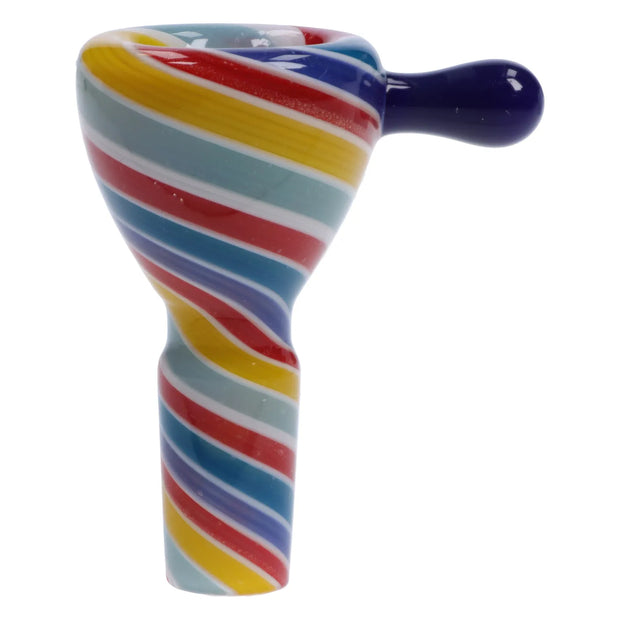 Valiant Solid Color Bowl with Dabber Horn - Male 14mm