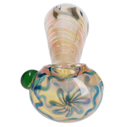 Valiant Gold Fume Twisty Spoon Pipe - 5 in.