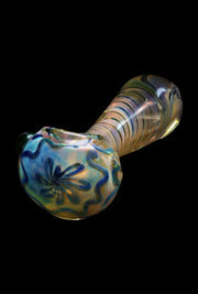 Valiant Gold Fume Twisty Spoon Pipe - 5 in.