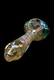 Valiant Gold Fume Twisty Spoon Pipe - 5 in.