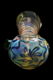 Valiant Gold Fume Twisty Spoon Pipe - 5 in.