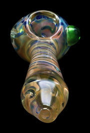 Valiant Gold Fume Twisty Spoon Pipe - 5 in.