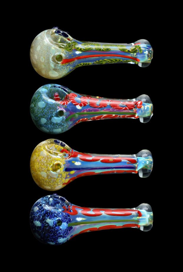 Valiant Frit Spoon Pipe - 5 in.