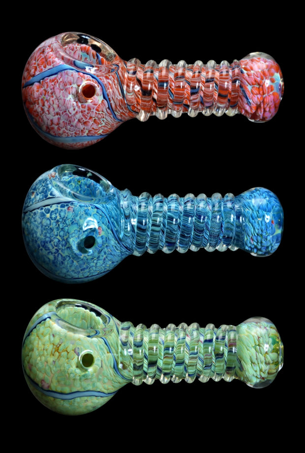 Valiant Twisty Wrap Spoon Pipe - 5in.