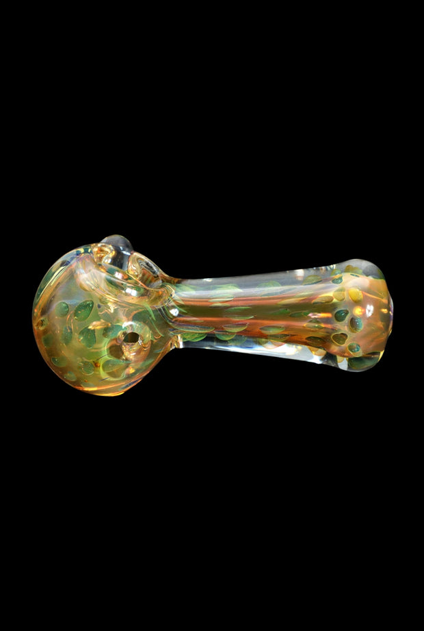 Valiant Frit Twisty Spoon Pipe - 4.5 in.