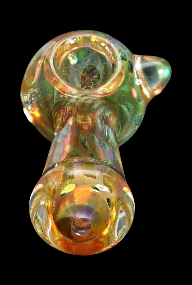 Valiant Frit Twisty Spoon Pipe - 4.5 in.