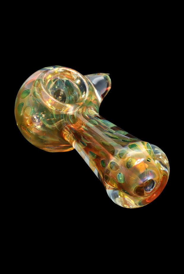 Valiant Frit Twisty Spoon Pipe - 4.5 in.