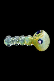 Valiant Frit Head with Marbles Spoon Pipe - 5 in.