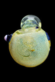 Valiant Frit Head with Marbles Spoon Pipe - 5 in.