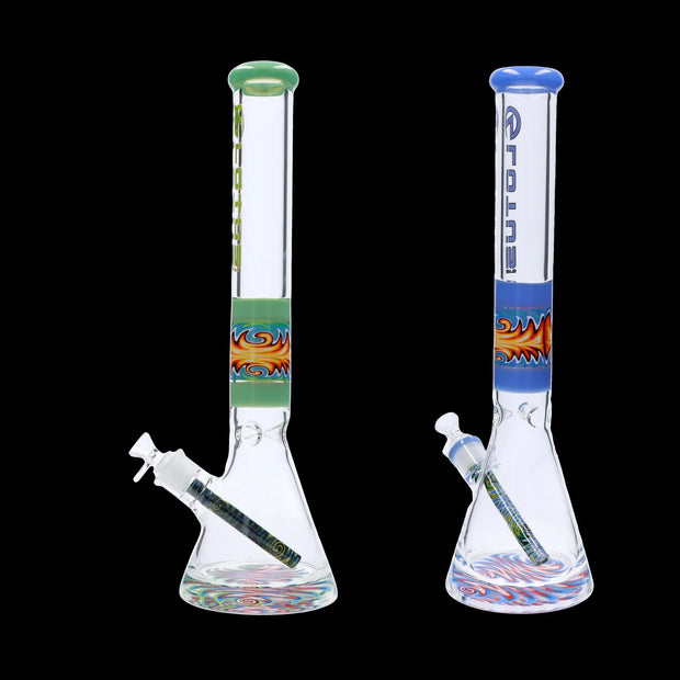 Valiant 9mm Wig Wag Water Pipe - 18 in.