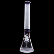 Frosted Engraved Water Pipe - 17 in.