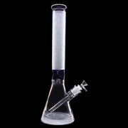 Frosted Engraved Water Pipe - 17 in.