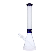 Frosted Engraved Water Pipe - 17 in.