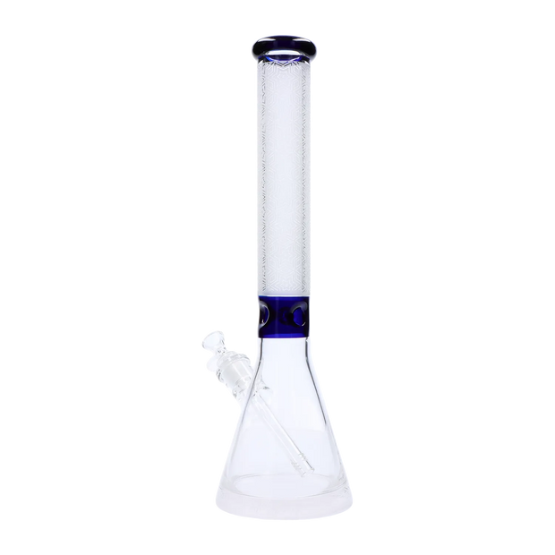 Frosted Engraved Water Pipe - 17 in.