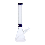 Frosted Engraved Water Pipe - 17 in.