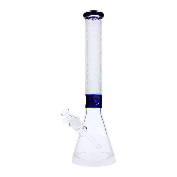 Frosted Engraved Water Pipe - 17 in.