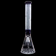 Frosted Engraved Water Pipe - 17 in.