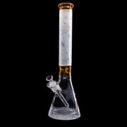 Frosted Engraved Water Pipe - 17 in.