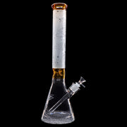 Frosted Engraved Water Pipe - 17 in.