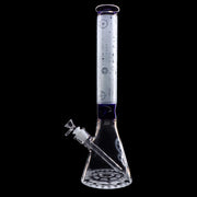 Frosted Engraved Water Pipe - 17 in.
