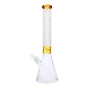 Frosted Engraved Water Pipe - 17 in.