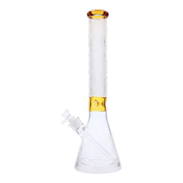 Frosted Engraved Water Pipe - 17 in.
