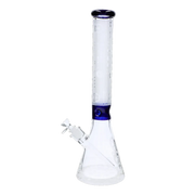 Frosted Engraved Water Pipe - 17 in.