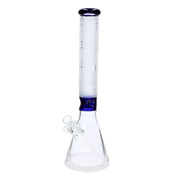 Frosted Engraved Water Pipe - 17 in.