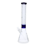Frosted Engraved Water Pipe - 17 in.