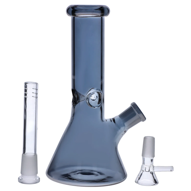 Valiant Electroplated Beaker Water Pipe - 8 in.
