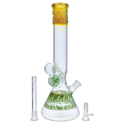 Valiant Mushroom Marble Water Pipe - 18 in.