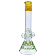 Valiant Mushroom Marble Water Pipe - 18 in.