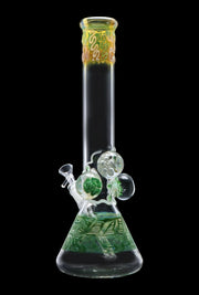 Valiant Mushroom Marble Water Pipe - 18 in.