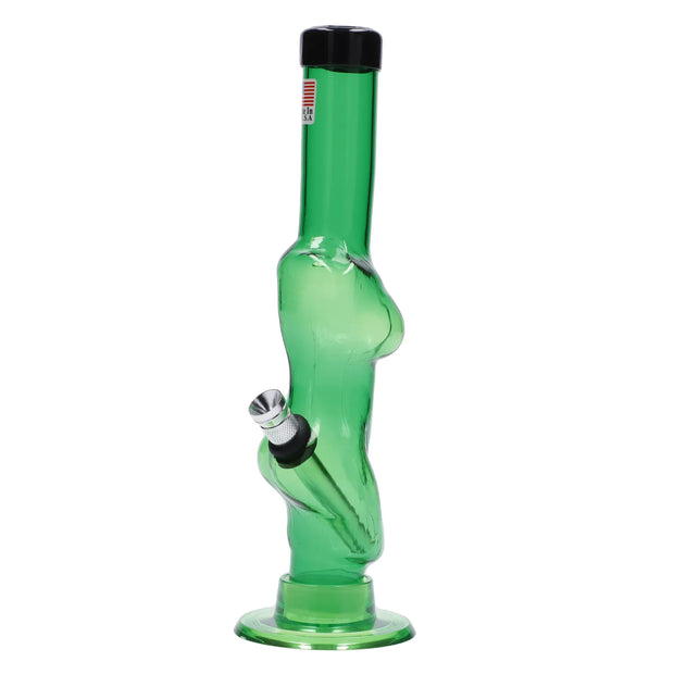 JM Plastics Serving Body Acrylic Water Pipe - 8 in.